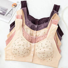 Anti Sagging Front Open Cooling Cotton Bra (PACK OF 4)