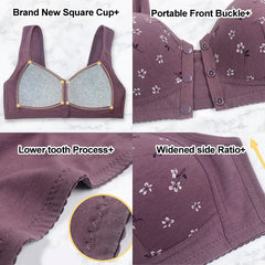 Anti Sagging Front Open Cooling Cotton Bra (PACK OF 4)